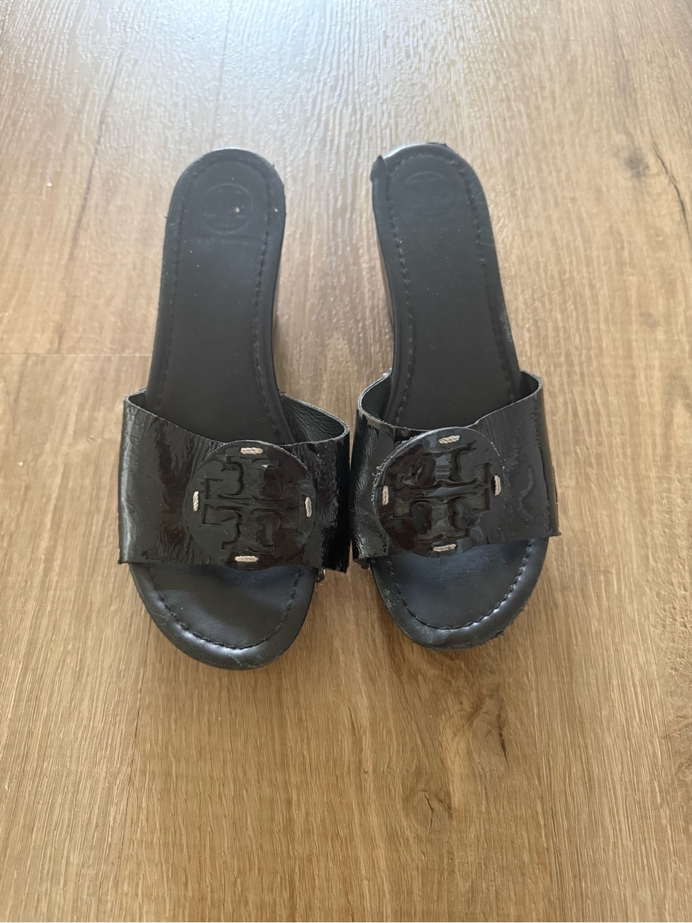 Tory Burch Patti Wedge Patent Wedge